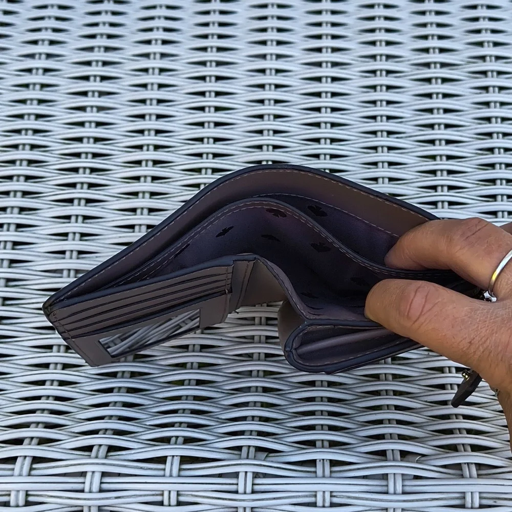 Kate Spade New York Staci Medium Compact Bifold Wallet || Dusty Mauve - Picture 8 of 12